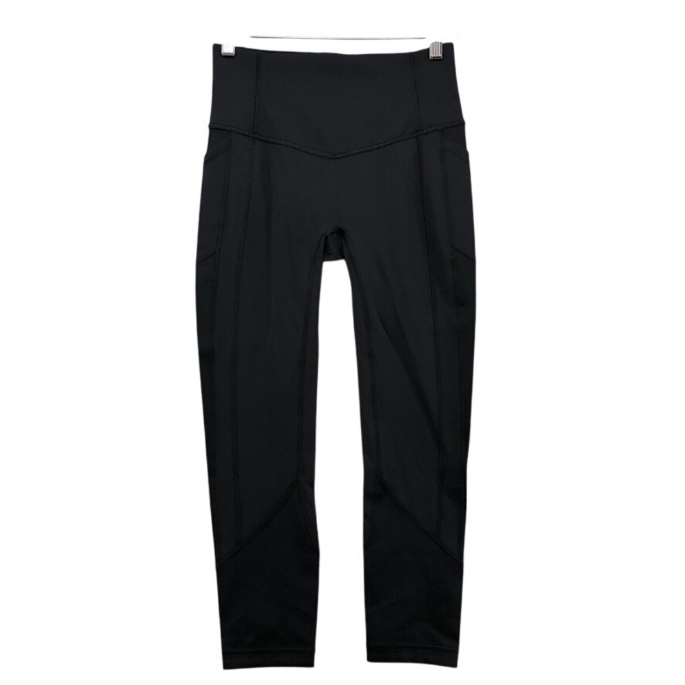 Lululemon Leggings Womens 6 Adult Black All the Right Places Crop II Pockets